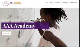 
							         AAA Academy								  
							    