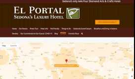 
							         AAA Four Diamond Hotel - El Portal Sedona Hotel								  
							    