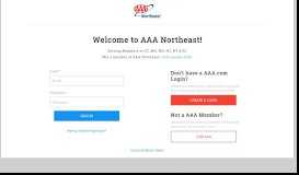 
							         AAA Northeast: Please Login								  
							    