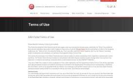 
							         AAA Portal Terms of Use | ADR.ORG								  
							    