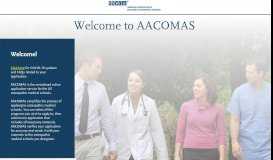 
							         AACOMAS | Applicant Login Page								  
							    