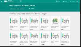 
							         Aadhaar Card Portal - Download 1.1 APK Download - Android Tools ...								  
							    