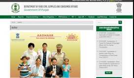 
							         Aadhar | Department of Food Civil Supplies and Consumer ...								  
							    