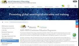 
							         AAN-WFN Continuum Education Programme								  
							    