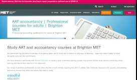 
							         AAT accountancy - Greater Brighton Metropolitan College								  
							    