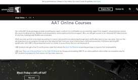 
							         AAT Online Courses - London School of Business and Finance								  
							    