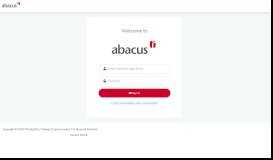 
							         Abacus Associates Financial Services Portal								  
							    