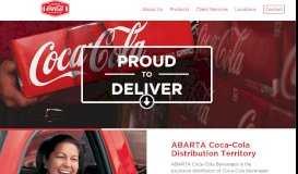 
							         ABARTA Coca-Cola Beverages: Home								  
							    