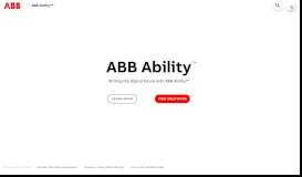 
							         ABB Ability								  
							    