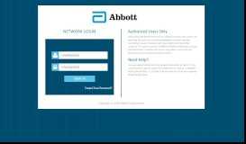 
							         Abbott Home - Abbott Laboratories | Sign in								  
							    