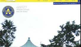 
							         Abbott Middle / Homepage - School District U-46								  
							    