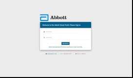 
							         Abbott Study Portal								  
							    