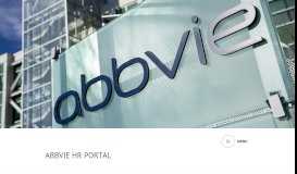 
							         Abbvie HR Portal								  
							    