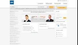 
							         ABC Czech and Slovak Trade: Buying and selling leads, offers ...								  
							    