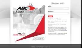 
							         ABC Online Ordering System - Welcome, please log into the Part ...								  
							    