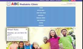 
							         ABC Pediatric Clinic: Home | Houston, TX | Child Care | Houston, TX								  
							    