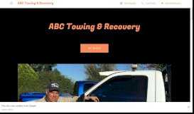 
							         ABC Towing & Recovery - Towing Service in Portales and Clovis New ...								  
							    