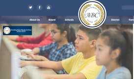 
							         ABC Unified School District								  
							    