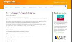 
							         Abcom's French Interns | News | Burgess Hill Business Parks ...								  
							    