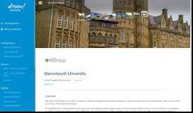 
							         Aberystwyth University - Apply online! - Dream Foundation								  
							    