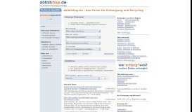 
							         abfallshop.de - Das Portal für Abfallentsorgung und Wertstoff-Recycling								  
							    