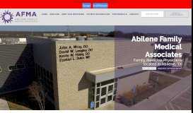 
							         Abilene Family Medical Associates: Family Medicine Physicians ...								  
							    