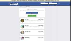 
							         abin-abiz - Facebook Search								  
							    