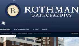 
							         Abington Hospital - Jefferson Health - Rothman Orthopaedic Institute								  
							    