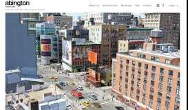 
							         Abington Properties A Premier New York Real Estate Company								  
							    