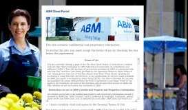 
							         ABM Client Portal								  
							    