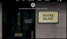 
							         Aboriginal and Torres Strait Islander students | Notre Dame								  
							    