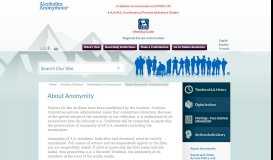 
							         About Anonymity - Archives portal - Alcoholics Anonymous								  
							    
