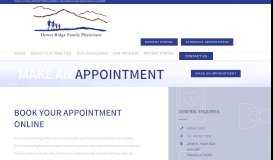 
							         About Appointments » Desert Ridge Family Physicians								  
							    