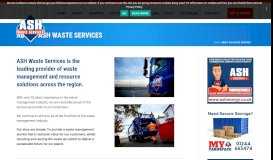 
							         about - ASH Waste Services								  
							    