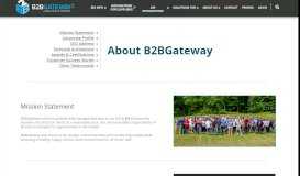 
							         About B2BGateway.net | B2BGateway								  
							    