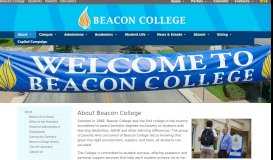 
							         About Beacon College | Beacon College								  
							    