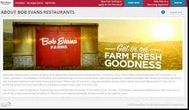 
							         About Bob Evans Restaurants - talentReef Applicant Portal								  
							    