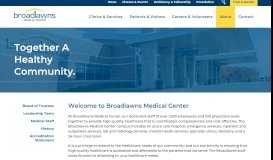 
							         About | Broadlawns Medical Center								  
							    