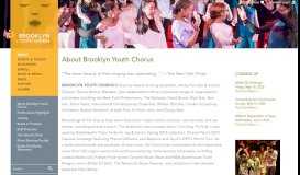 
							         About - Brooklyn Youth Chorus								  
							    