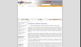 
							         About CBT Direct								  
							    