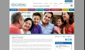 
							         About CODAC | Your Home for Health Care								  
							    