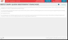
							         About Dairy Queen Independent Franchises - talentReef Applicant Portal								  
							    