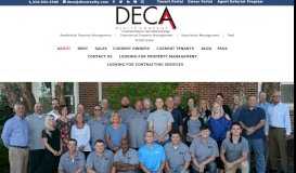
							         About Deca Realty Company serving St. Louis Missouri rental properties								  
							    