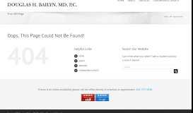 
							         About Dr. Bailyn - Douglas Bailyn, MD								  
							    
