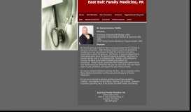 
							         About Dr. Garcia - East Belt Family Medicine, PA								  
							    