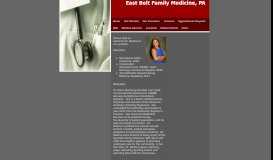 
							         About Dr. Medina - East Belt Family Medicine, PA								  
							    