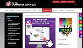 
							         About EdVenture Club / Overview - ISD 728								  
							    