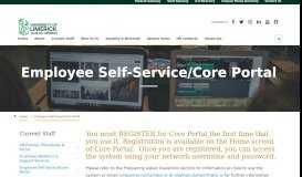 
							         About Employee Self-Service/ Core Portal | UL Human ...								  
							    