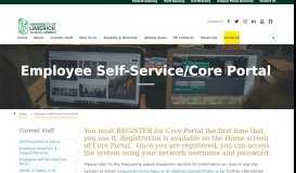 
							         About Employee Self-Service/ Core Portal | UL Human Resources ...								  
							    