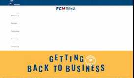 
							         About FCM | FCM Travel Solutions								  
							    